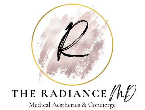 The Radiance MD logo, Medical Aesthetics & Concierge service available.